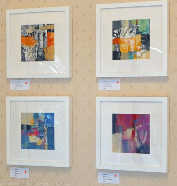 Abstracts 1-4 at Ming Art Gallery