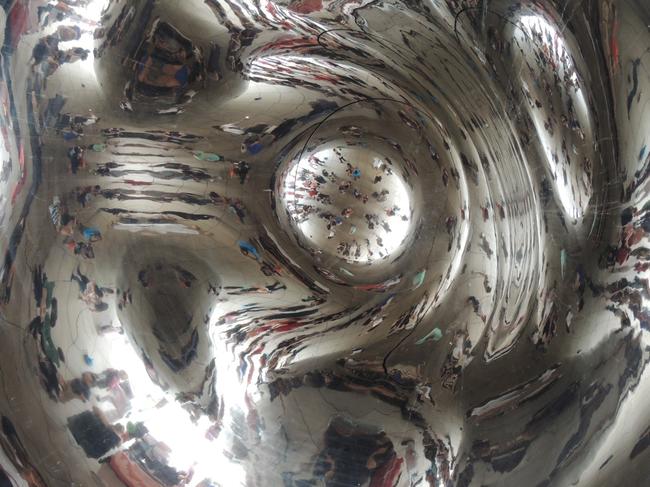 Inside the 'Bean'