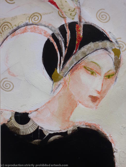 Dragonfly Lady, detail