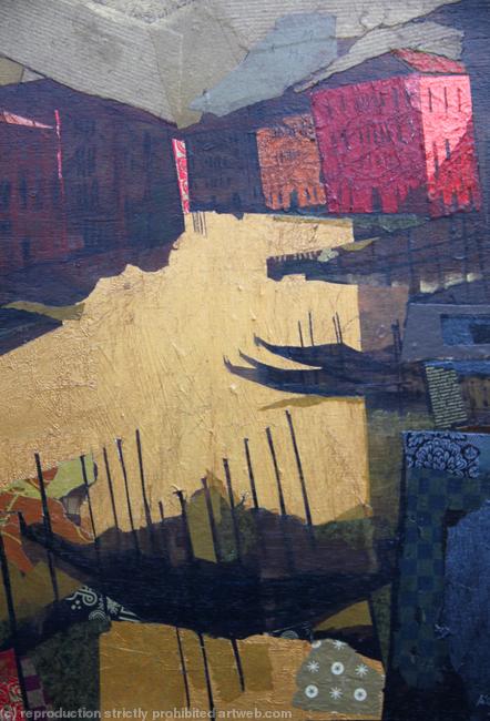 Venice, gold, detail.