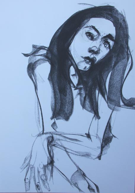 Black-haired girl