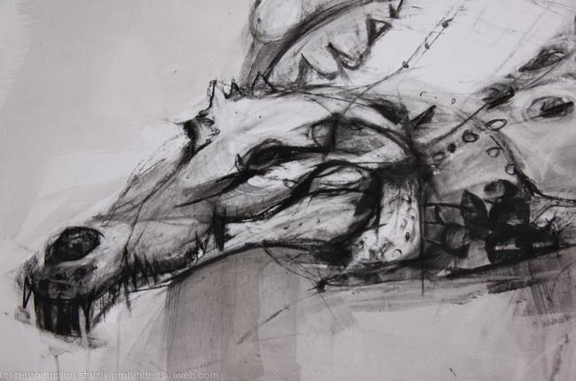 Gently Smiling..., detail