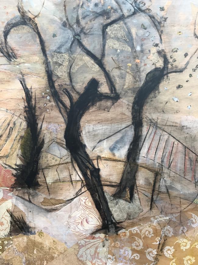 Olive grove, detail.
