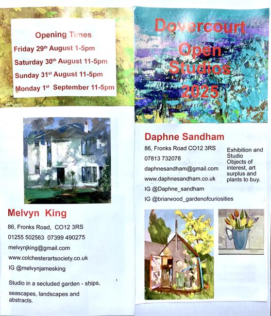 Dovercourt Open Studios 2025