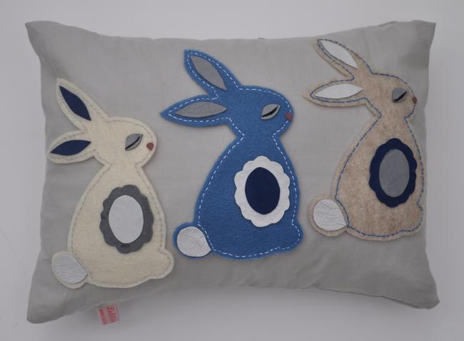 Bunnies - blue