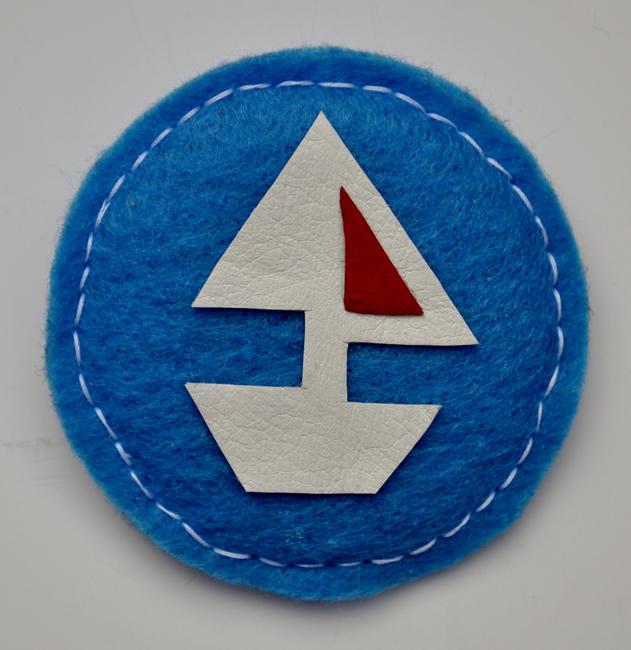 Ahoy There! - Bright Blue