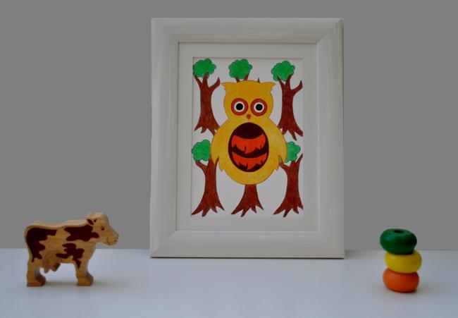 Owlet Print