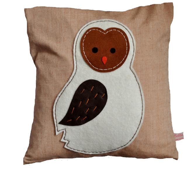 Barn Owlet Cushion