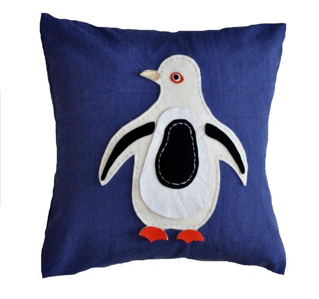 Baby Penguin Cushion - Small