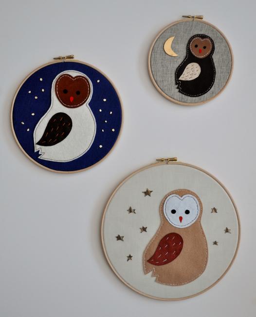 Owlets At Midnight, Wall Adornments