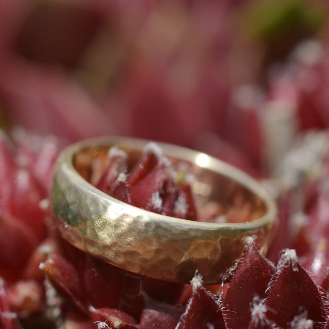 Handmade Fairtrade gold ring