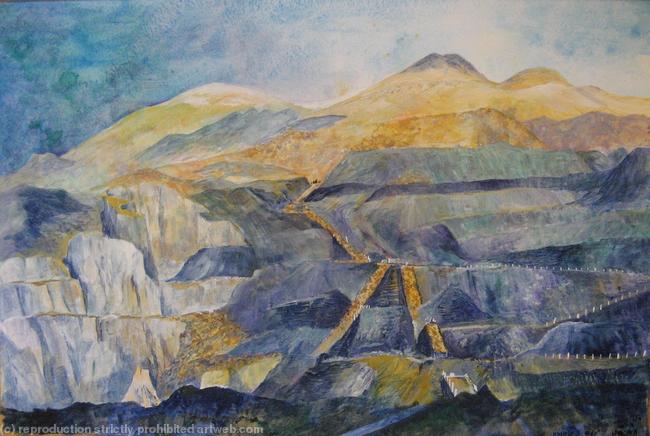 Llanberis slate quarries, 1