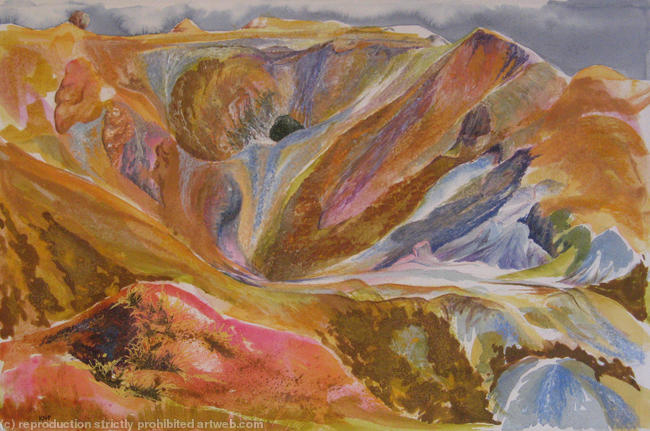 Parys Mountain, earth colours, 1