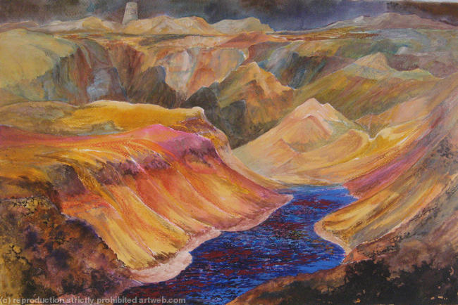 Parys Mountain, iridescent water