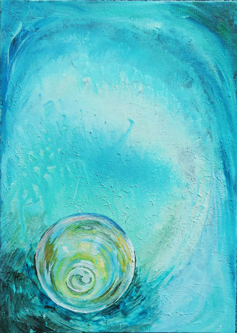 Green Glass Float, 1