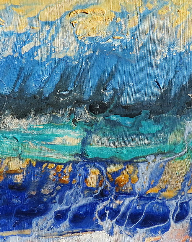 Oil diluted with Zest-It - detail 2