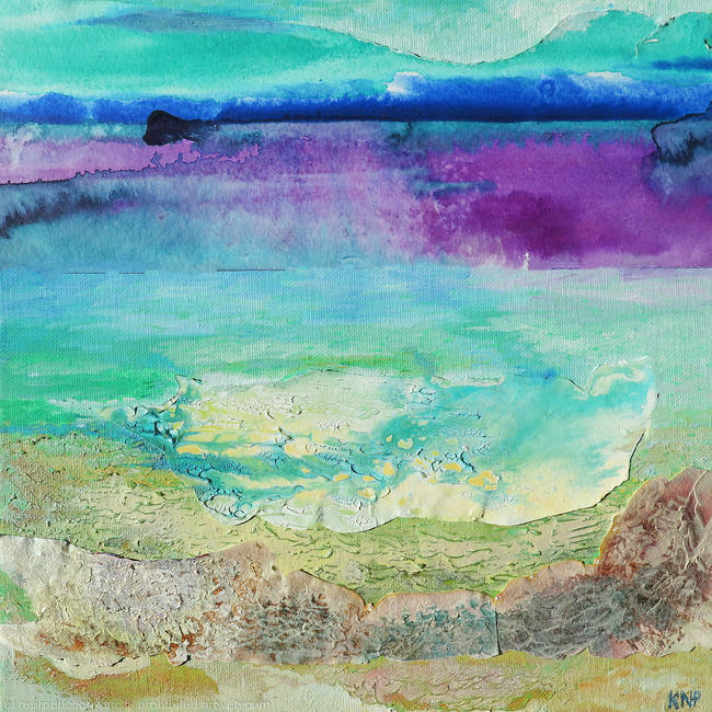 Turquoise sea, 1