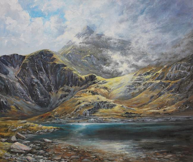 Snowdon from Llyn Llydaw