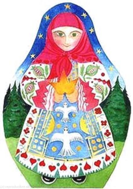 BABUSHKA - Children's book illustration