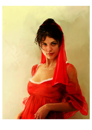 Girl In The Red Dress