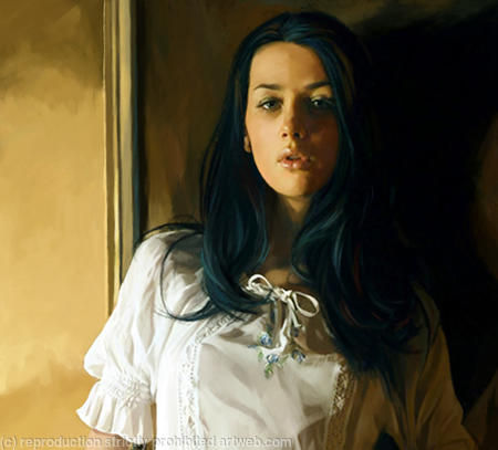 Study In Golds and Green