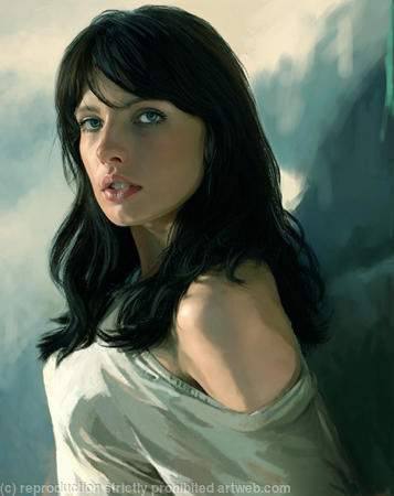 Woman With Green Eyes