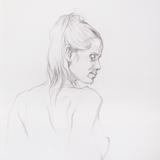 Woman's head and Shoulders drawing