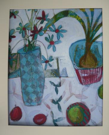 Still Life with Green Apple