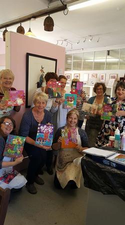 Mixed Media Still Life workshop