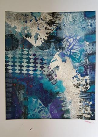 Mixed media Abstract workshop