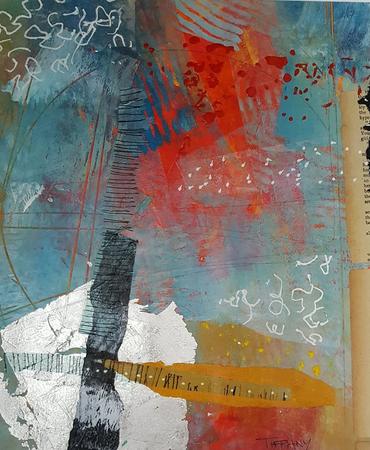 Mixed media Abstract workshop