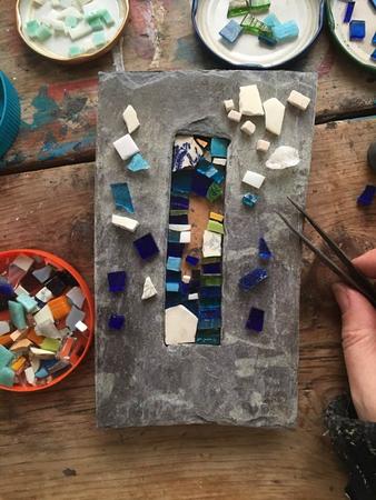 Little Blue in progress