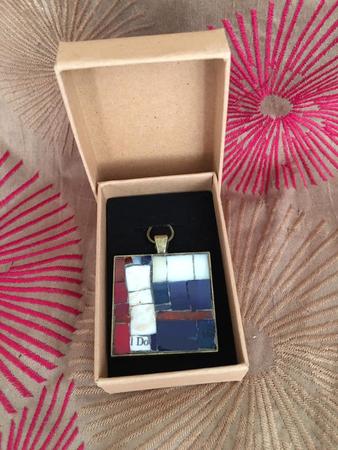 Large pendant, on chain