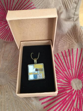 Small mosaic pendant