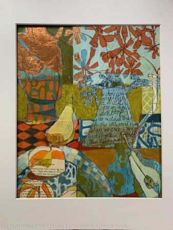 Still Life with Blue Pear