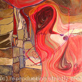 rockpool with permanent rose