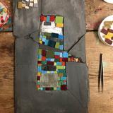 smalti and slate in progress