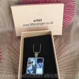 Small pendant with stained glass