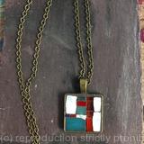 antique bronze small pendant