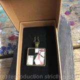 antique bronze small pendant