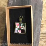 antique bronze small pendant