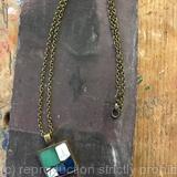 antique bronze small pendant