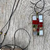 Mini mosaic pendant 