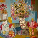 Still Life with Harlequin Vase