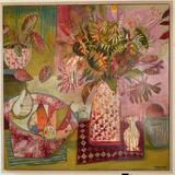 Still Life with Bouquet [and prayer plant]