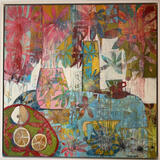 Still Life with Floral Tablecloth