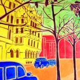 Taxis by Manchester Town Hall