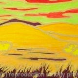 Crofter's Cottage Abstract