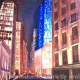 At the foot of The Empire State building