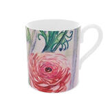 Bone china mug with Spring Flower design